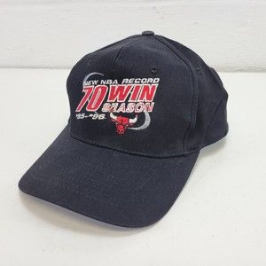 Chicago Bulls 70 Win‎ Season 95-96 New NBA Record Snapback Hat Cap KC